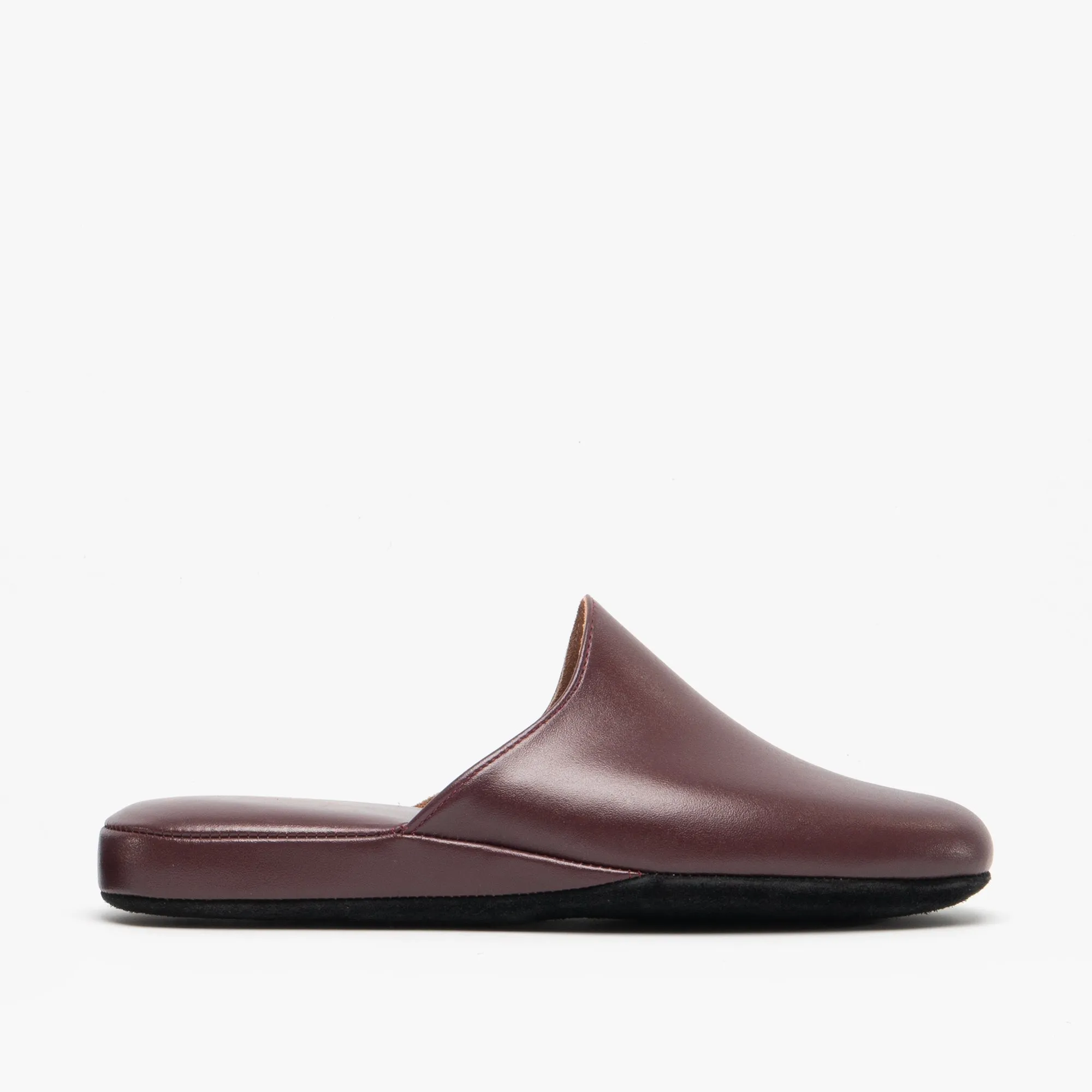 Chaleur LUCA Mens Mule Slippers Bordeaux