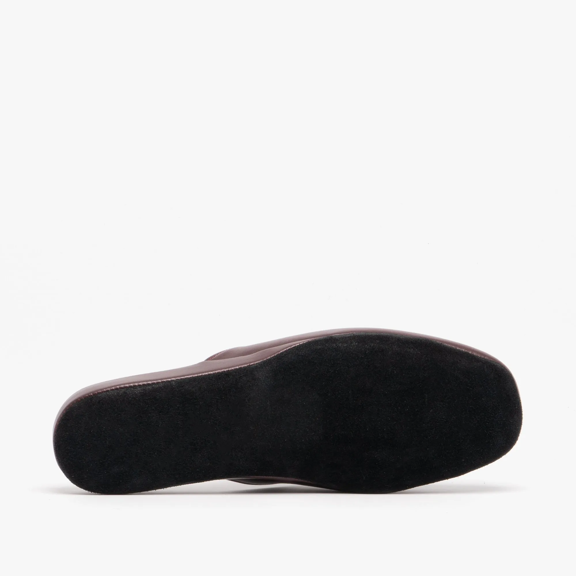 Chaleur LUCA Mens Mule Slippers Bordeaux
