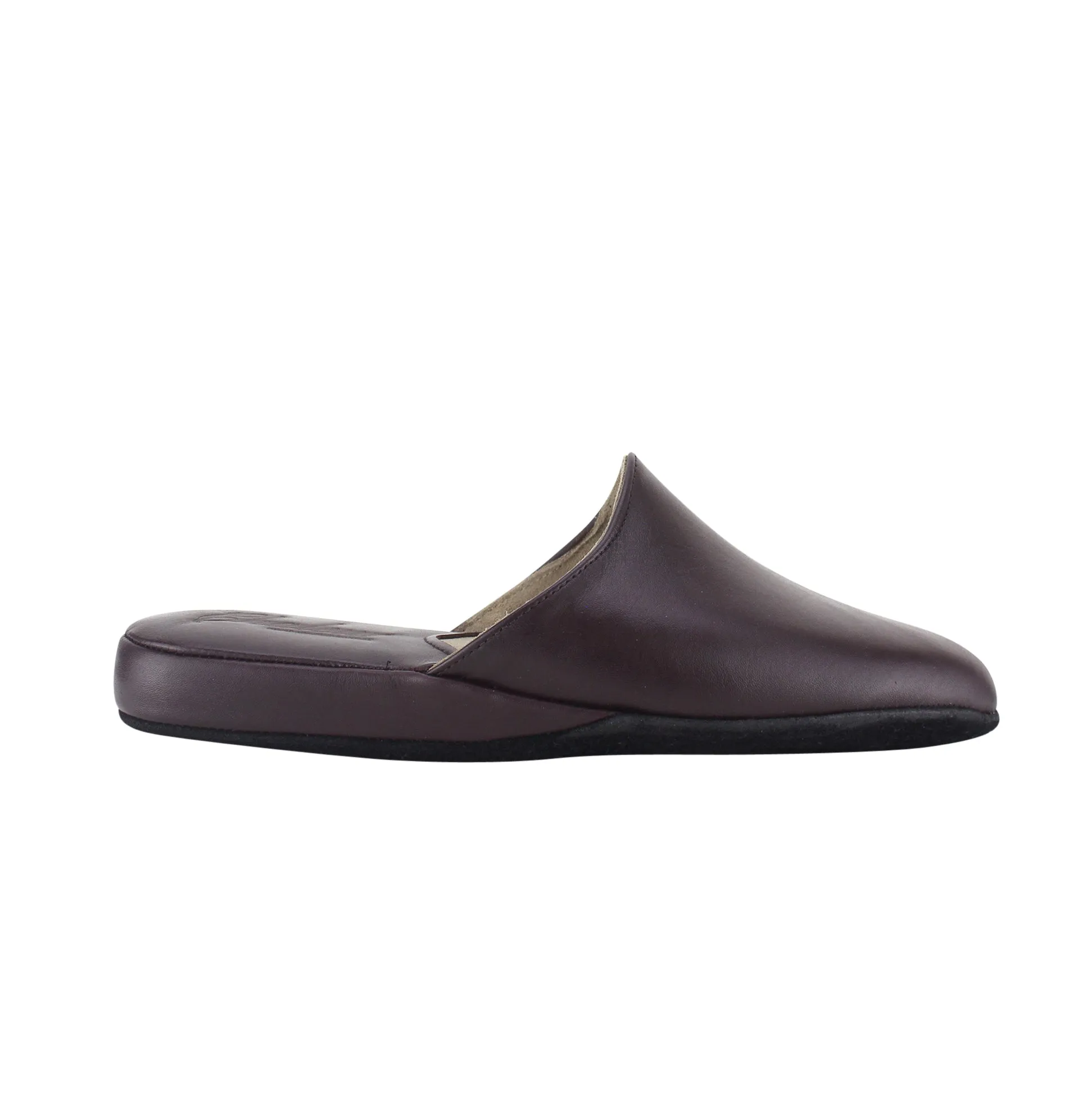Chaleur LUCA Mens Mule Slippers Bordeaux