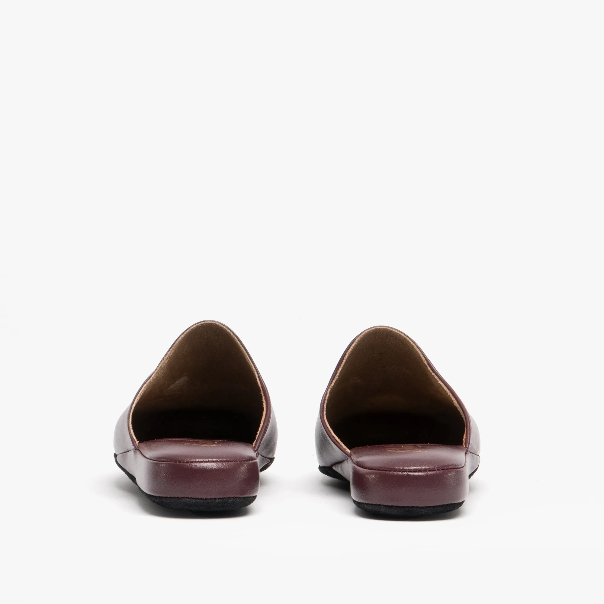 Chaleur LUCA Mens Mule Slippers Bordeaux