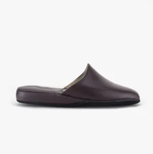 Chaleur LUCA Mens Mule Slippers Bordeaux