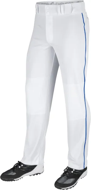 CHAMPRO Men's Triple Crown Open Bottom Piped Adult Baseball Pants