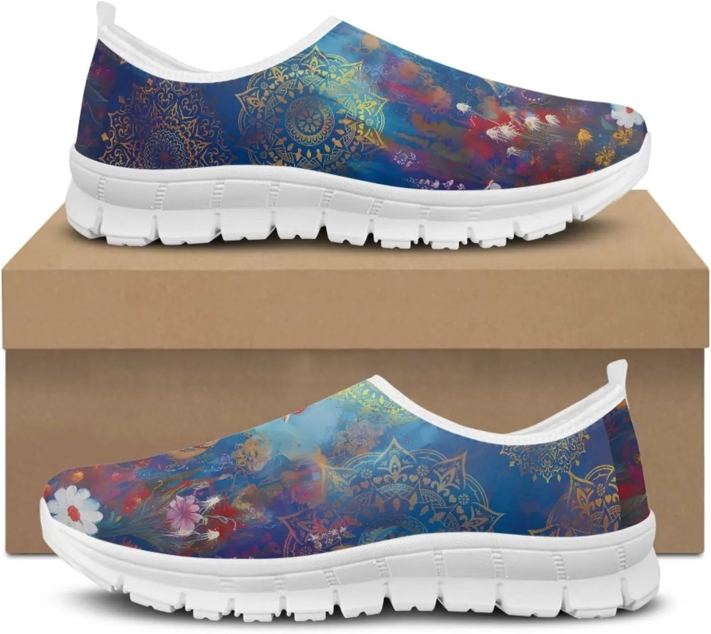 chaqlin Sneakers Loafers Non Slip Shoes Low-Top Slip Ons Women's Fashion Sneaker Mens Loafer Walking Tennis Shoes Laceless