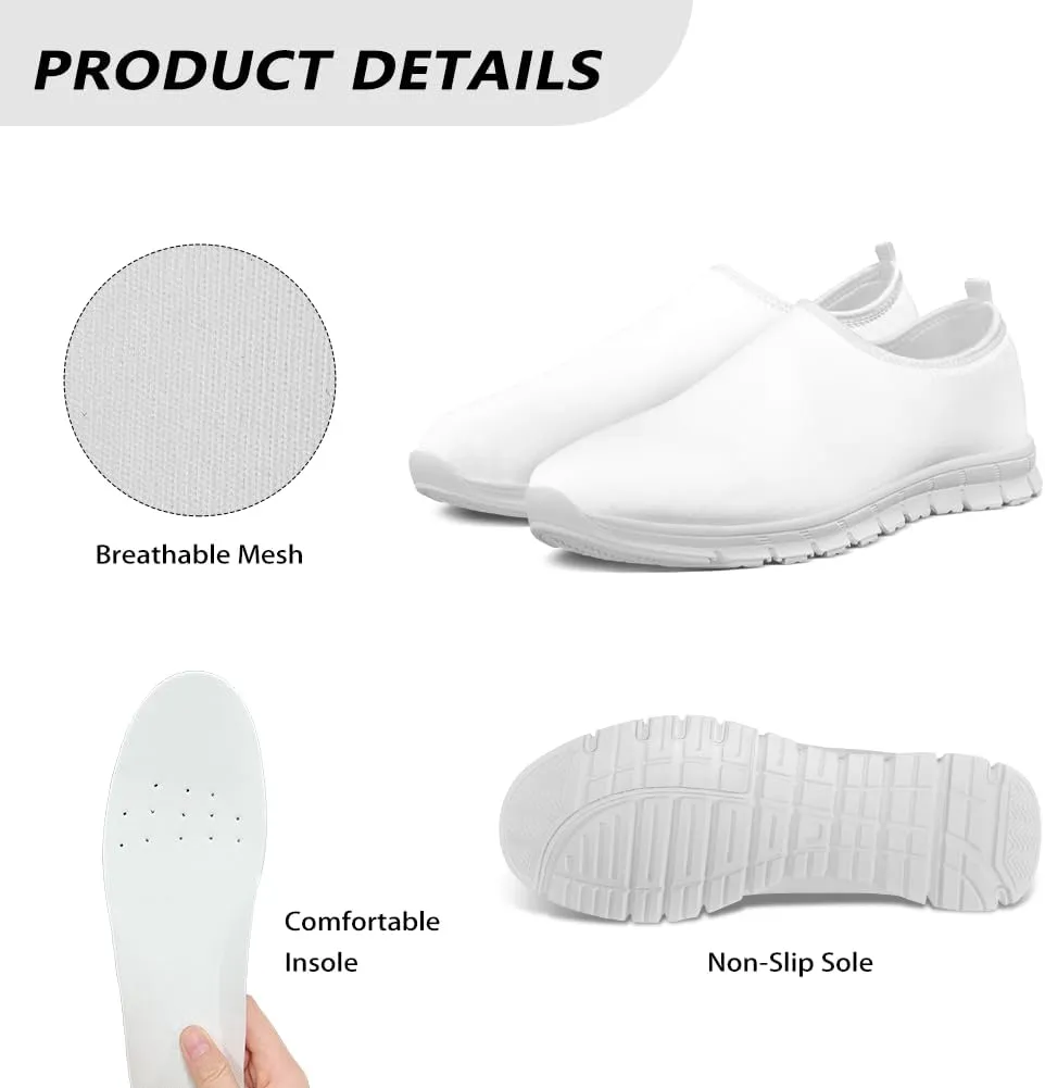 chaqlin Sneakers Loafers Non Slip Shoes Low-Top Slip Ons Women's Fashion Sneaker Mens Loafer Walking Tennis Shoes Laceless