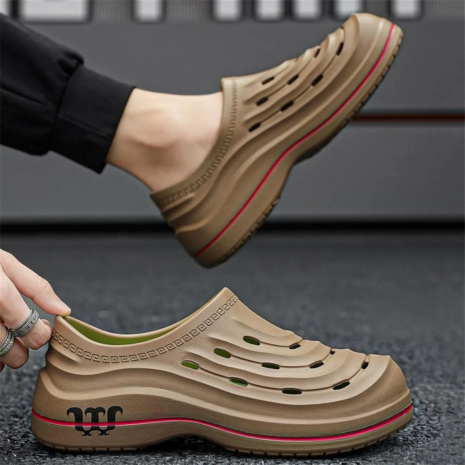 Chef Shoes for Men and Women Slip-Resistant Nursing Shoes Nurse Loafers Kitchen Restaurant Work Comfortable Lightweight & Waterproof Zapatos de Chef Clogs for Women