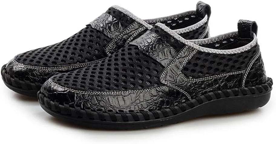 ChicWind Slip-On Loafers Walking Shoes Mesh Casual Water Shoes
