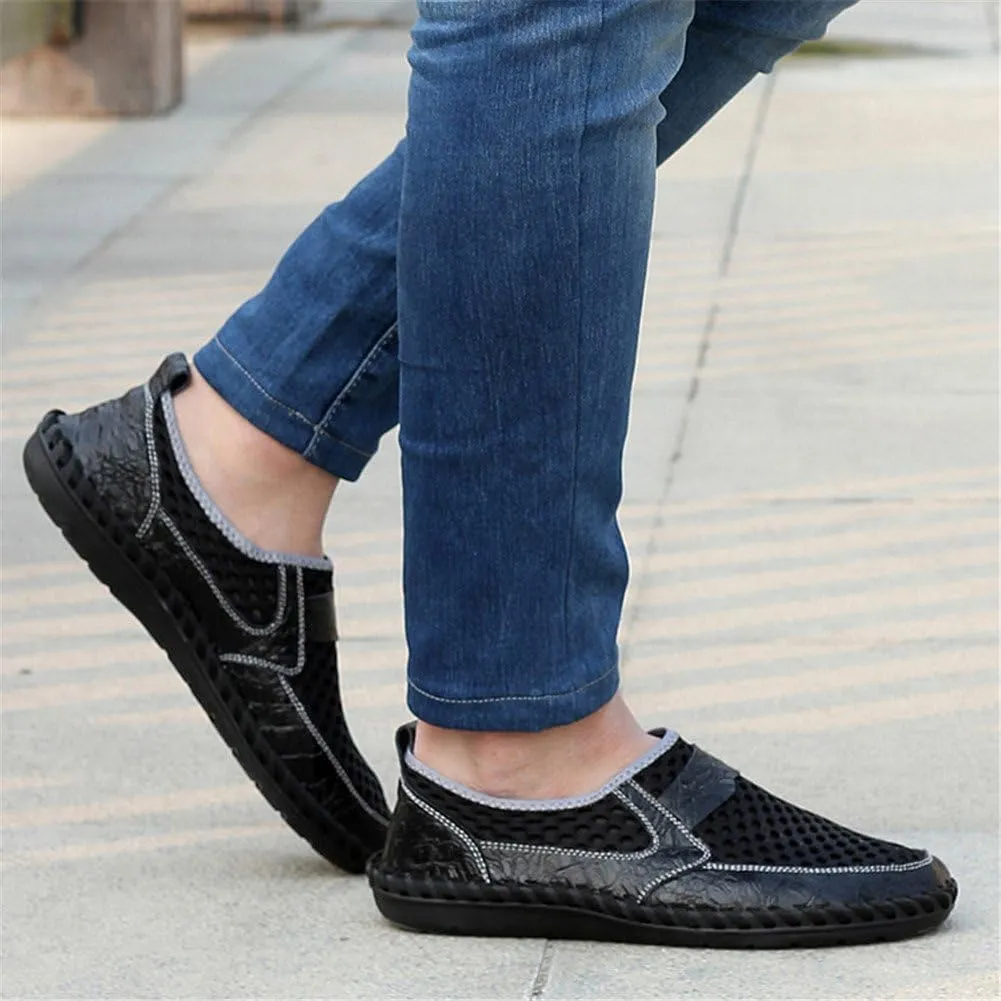 ChicWind Slip-On Loafers Walking Shoes Mesh Casual Water Shoes