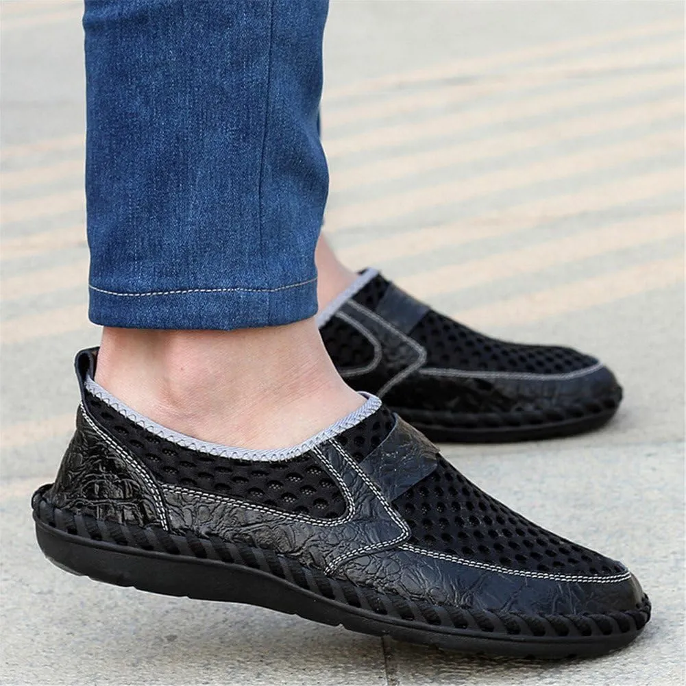 ChicWind Slip-On Loafers Walking Shoes Mesh Casual Water Shoes
