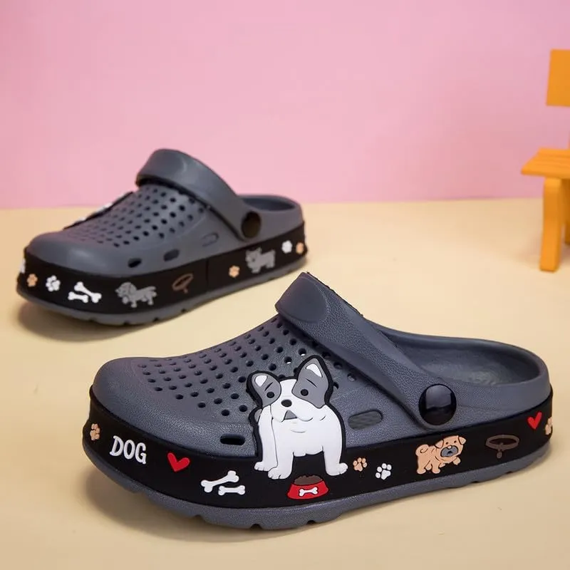 Children Garden Shoes Kids Boys Girls Cute Clogs Toddler Slippers Slip On Beach Pool Sandals Yard Lightweight and Comfortable