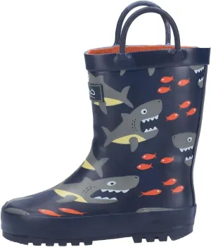 Childrens Puddle Boot/Boys Boots (8 US Toddler) (Shark)