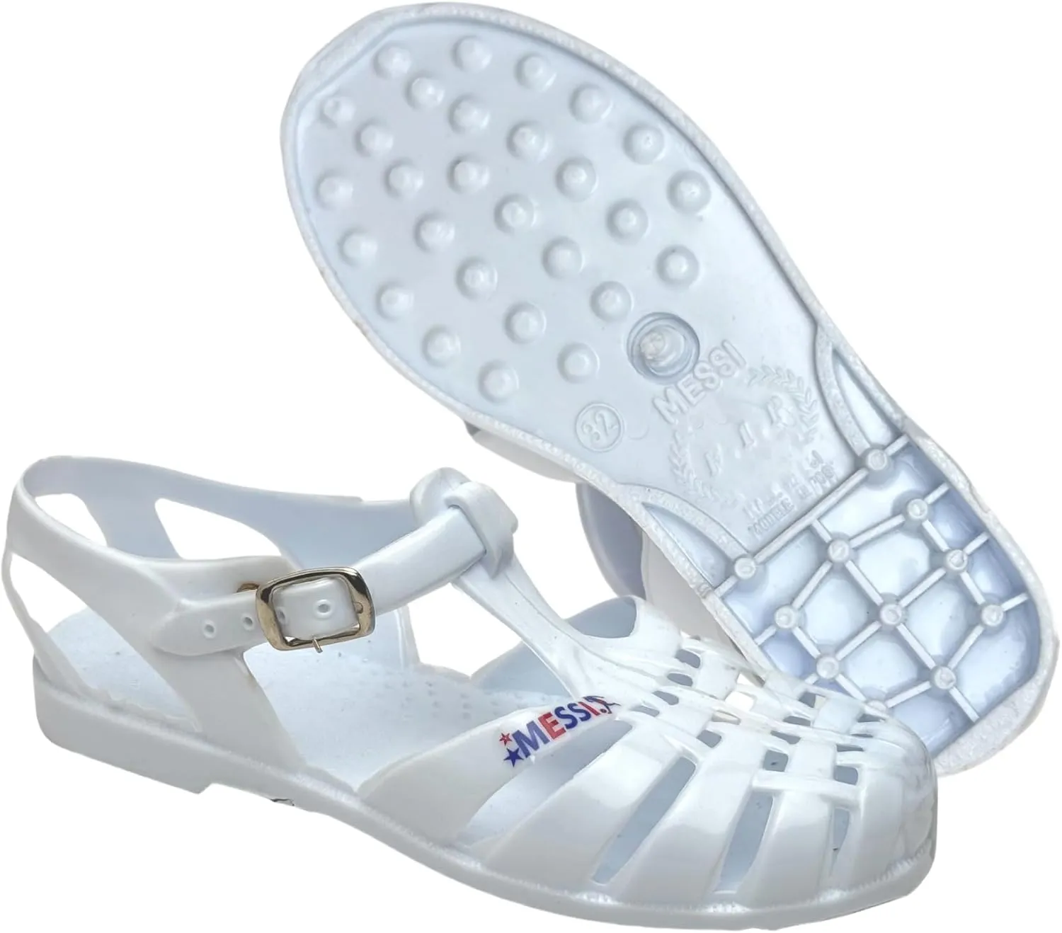 Children's Sandals – Lightweight, Adjustable Buckle Strap, Non-Slip Sole, Waterproof – Perfect for Kids 12 Months To 12 Years
