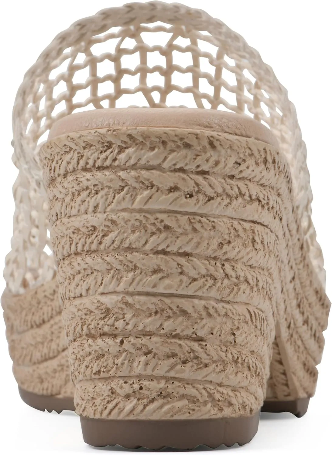 CLIFFS BY WHITE MOUNTAIN Women's Biankka Platform Woven Slide Sandal