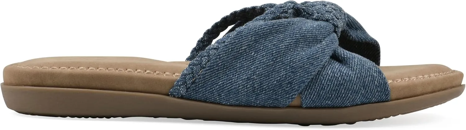 CLIFFS BY WHITE MOUNTAIN Women's Fasha Braided Slide Sandal