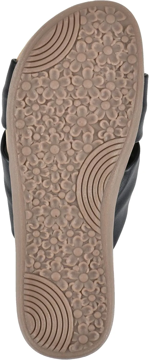 CLIFFS BY WHITE MOUNTAIN Women's Favorite Knotted Slide Sandal