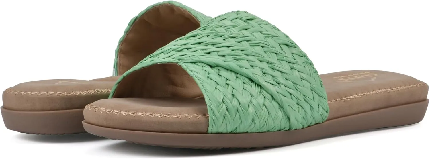 CLIFFS BY WHITE MOUNTAIN Women's Flawless Slide Sandal