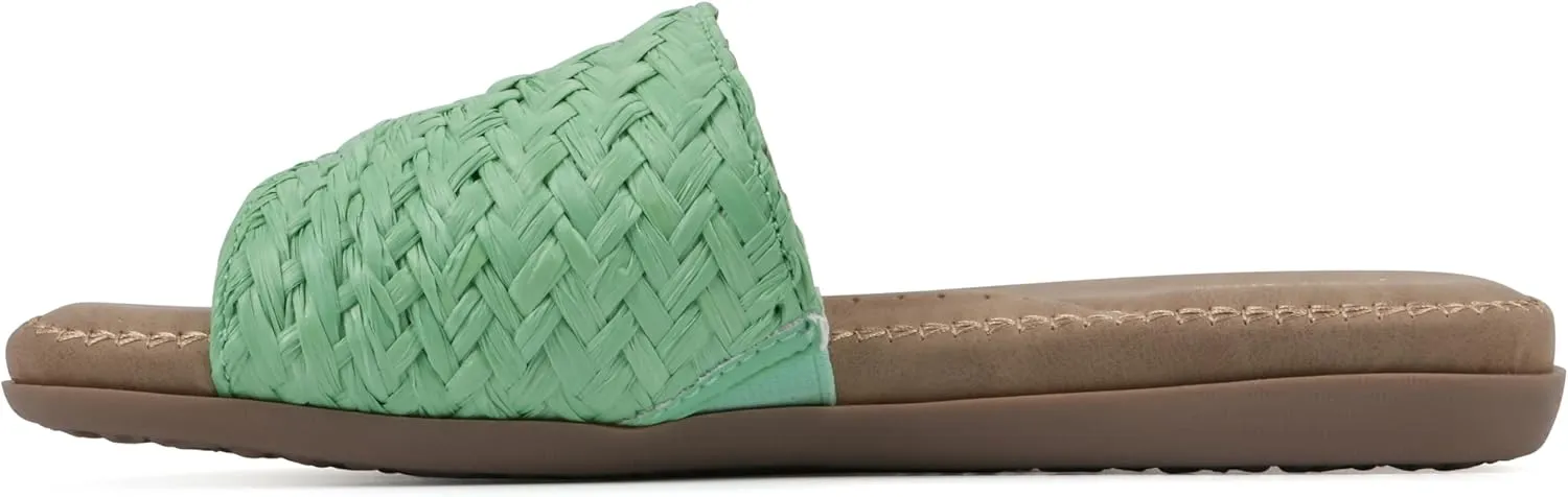 CLIFFS BY WHITE MOUNTAIN Women's Flawless Slide Sandal