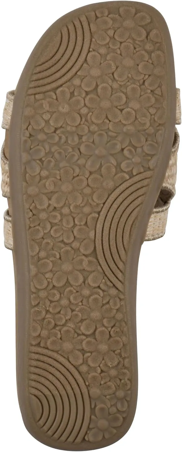 CLIFFS BY WHITE MOUNTAIN Women's Fraly Cut-Out Slide Sandal