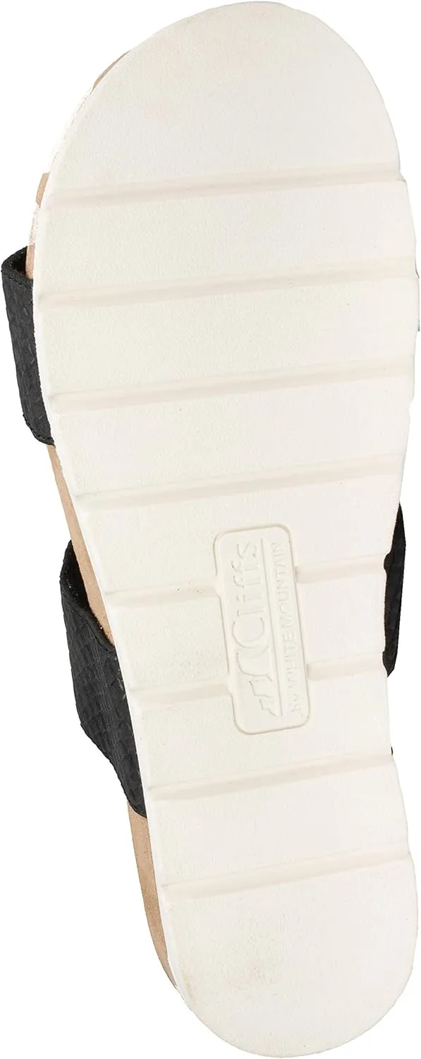 CLIFFS BY WHITE MOUNTAIN Women's Tahlie Slide Sandal