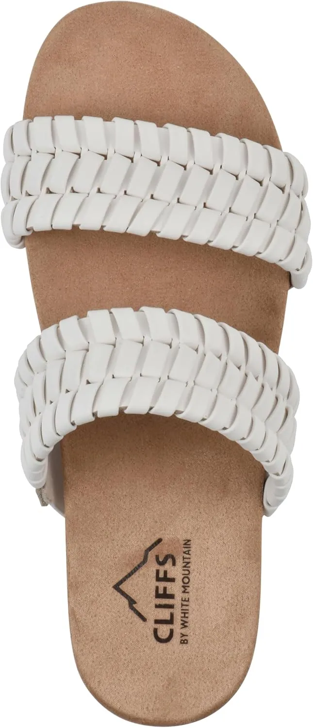 CLIFFS BY WHITE MOUNTAIN Women's Thankful Slide Sandal