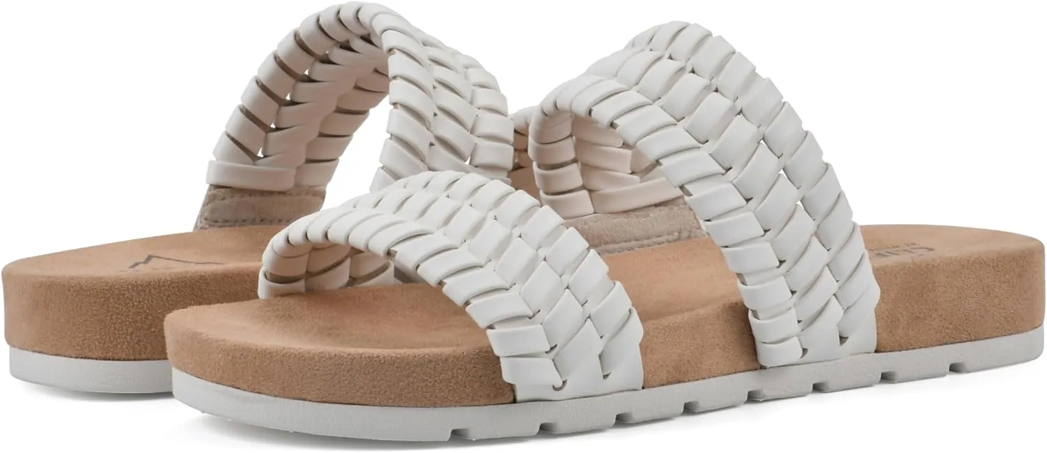 CLIFFS BY WHITE MOUNTAIN Women's Thankful Slide Sandal