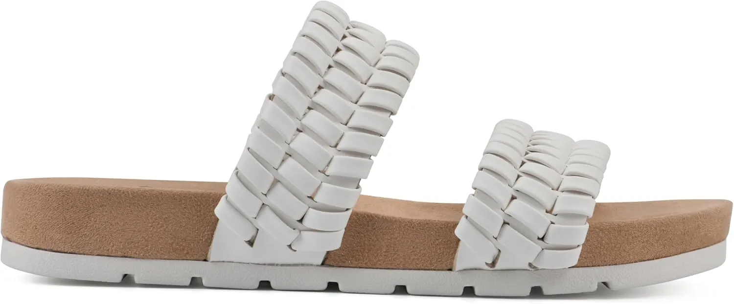 CLIFFS BY WHITE MOUNTAIN Women's Thankful Slide Sandal