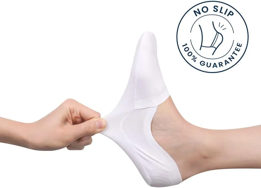 Cloud No Show Socks Non Slip Loafer Sneaker Flats Boat Shoe Invisible Low Cut Liner Cotton Socks For Men and Women