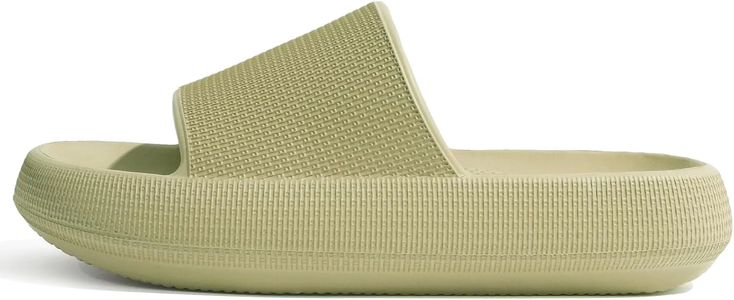 Cloud Slides for Women Pillow Slides Shower Shoes Cloud Recovery Slide Sandals Cushion Thick Sole Pillow Slippers Comfort Indoor and Outdoor Slide