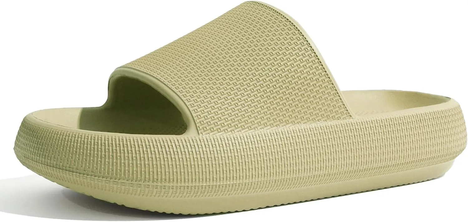 Cloud Slides for Women Pillow Slides Shower Shoes Cloud Recovery Slide Sandals Cushion Thick Sole Pillow Slippers Comfort Indoor and Outdoor Slide
