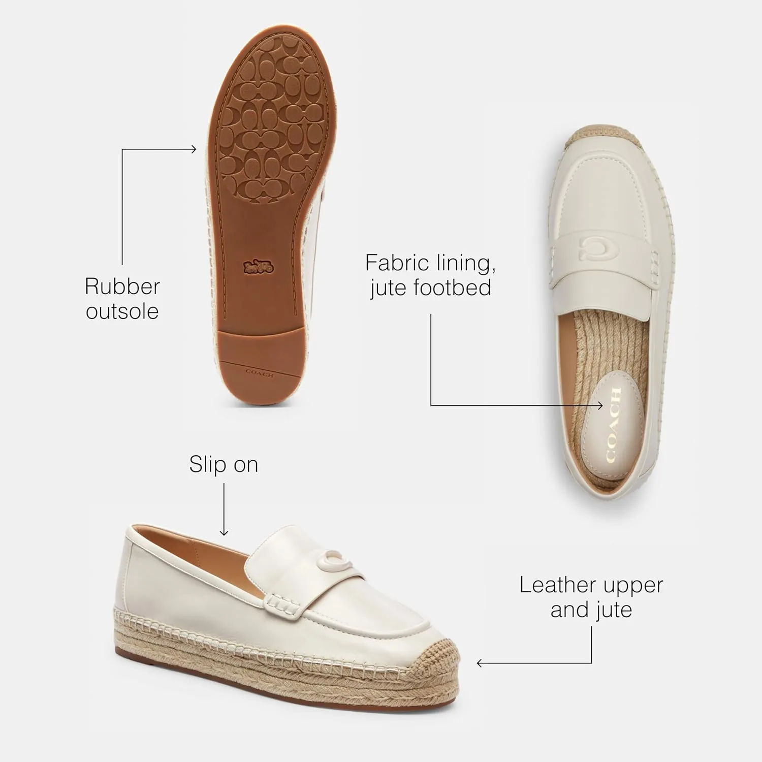 Coach Women's Camilla Espadrille Loafer