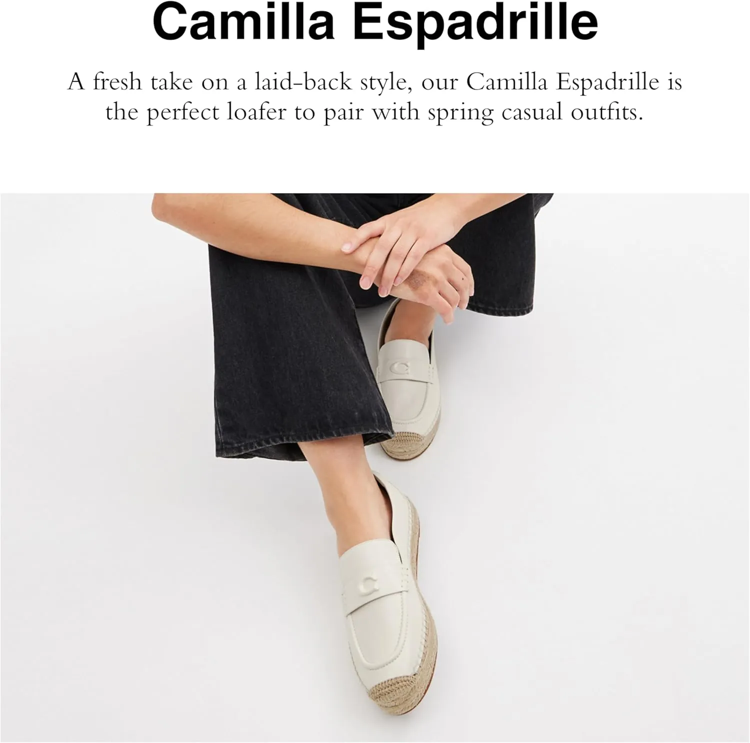 Coach Women's Camilla Espadrille Loafer