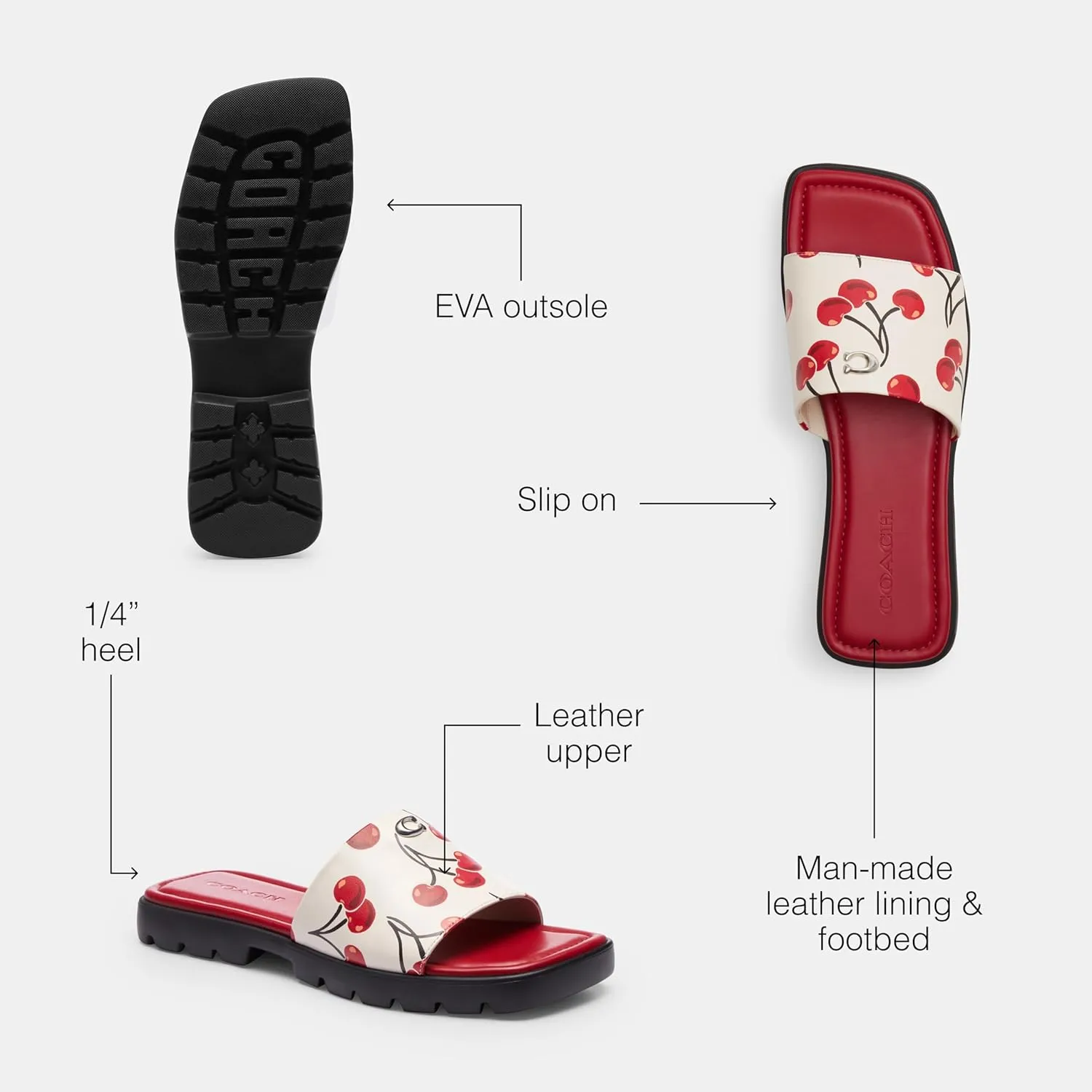 Coach Women's Florence Slide Sandal