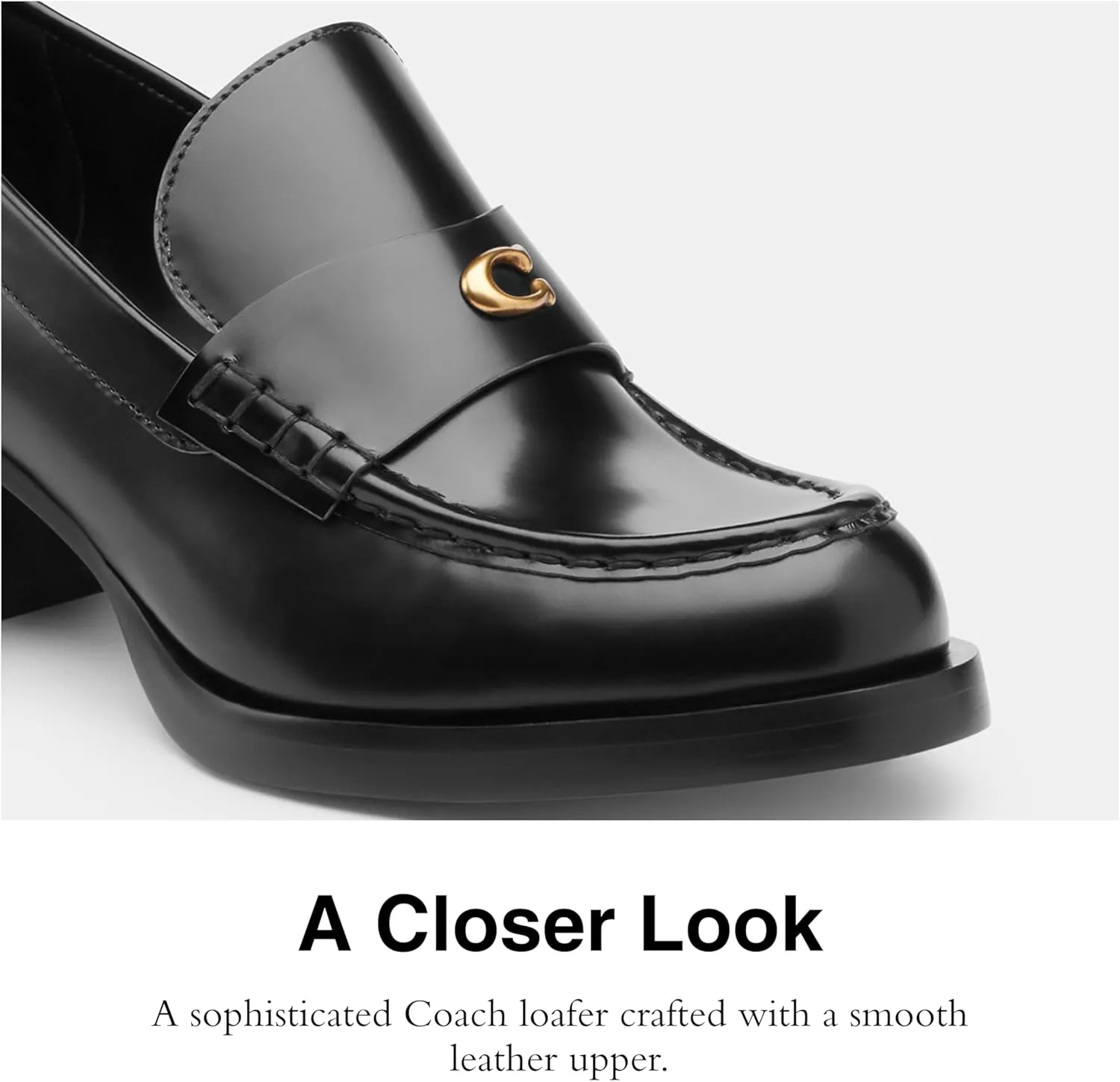 Coach Women's Natalie Leather Loafer