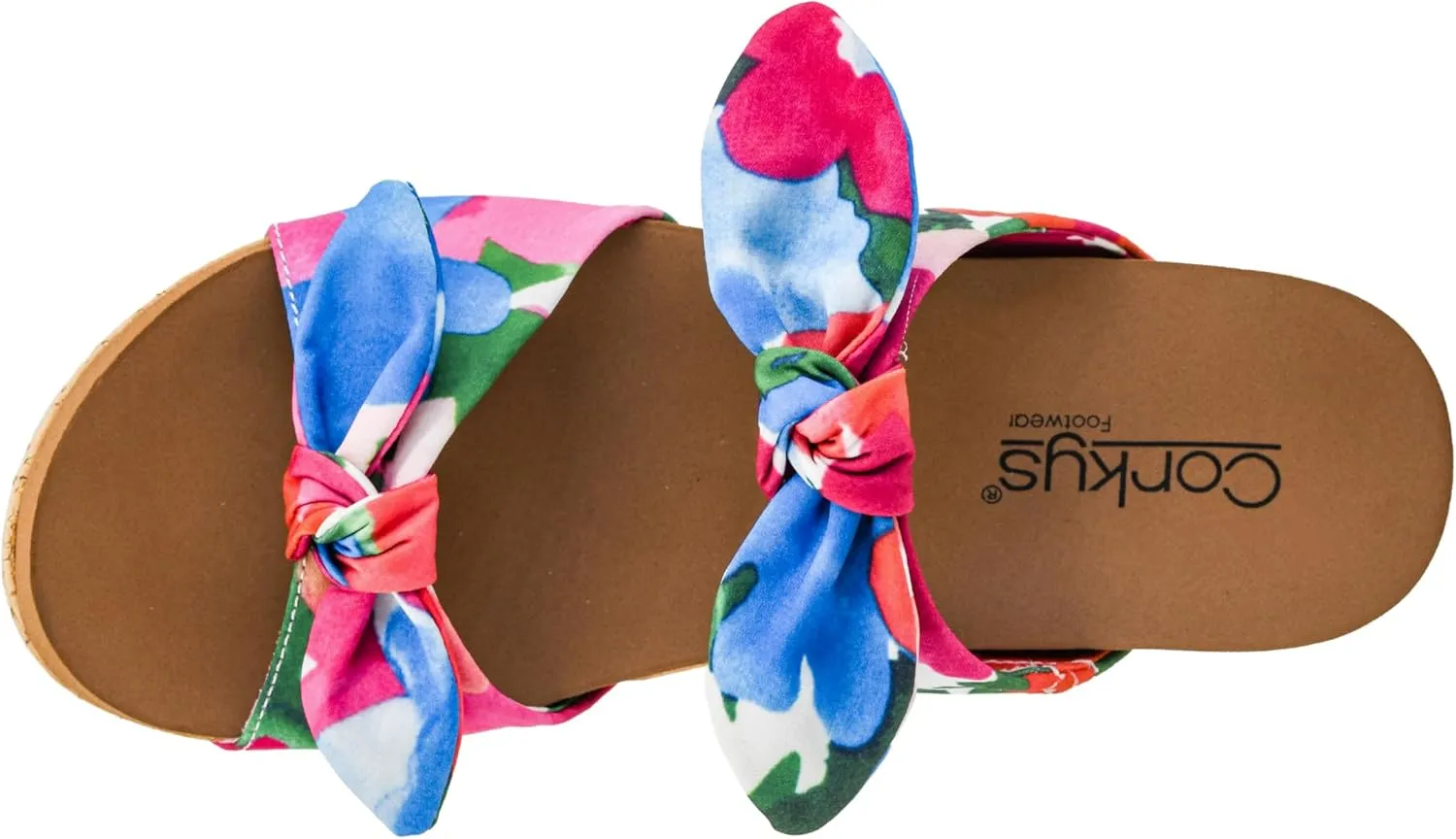 Corkys Footwear Women's Sittin Pretty Wedge Sandal - 2 Inch Cushioned Wedge, Slip On Closure for Comfort & Style, Perfect for Casual & Dressy Outfits, All Day Wear