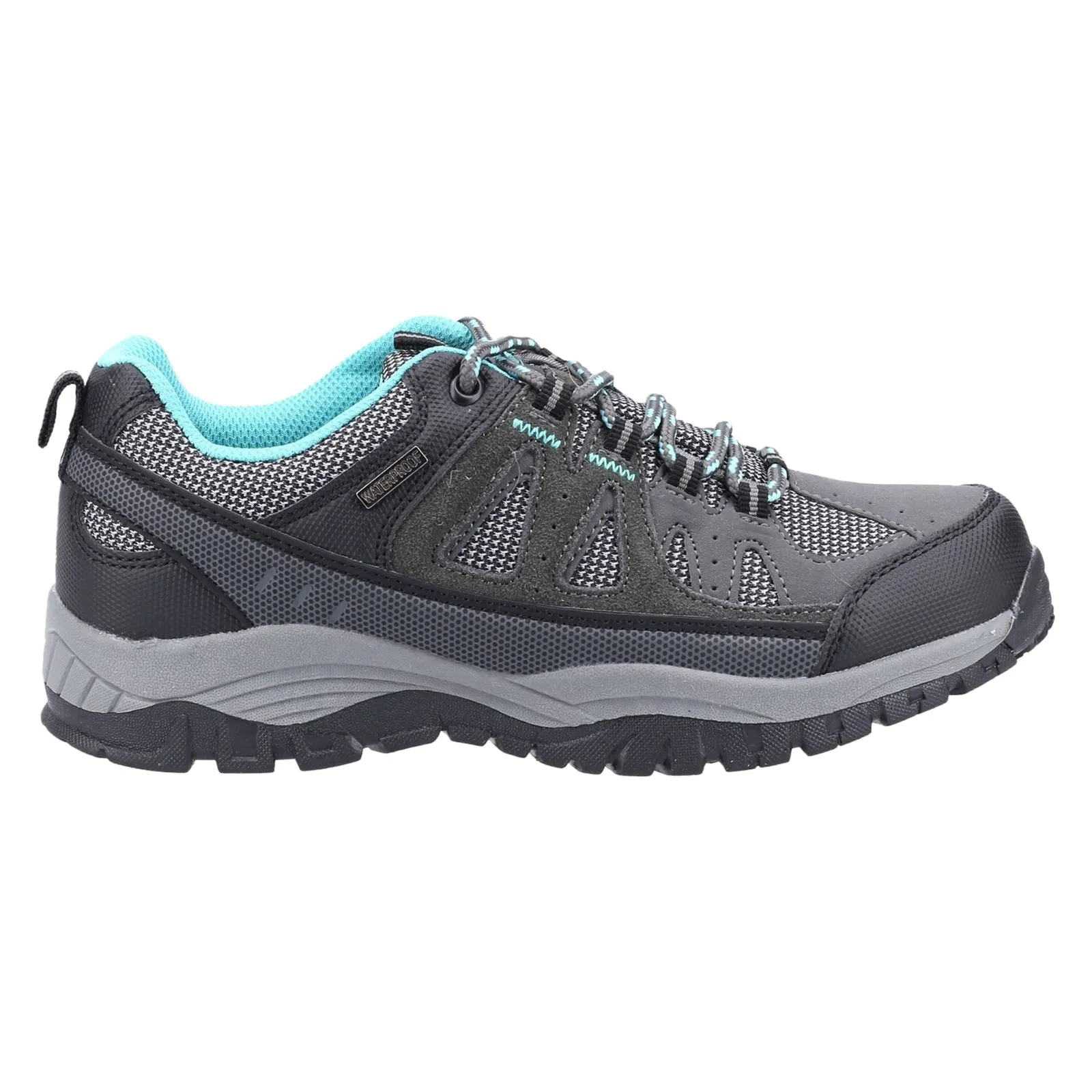 Cotswold Women Shoes - Maisemore Low Hiking Boot in Grey, 3-8