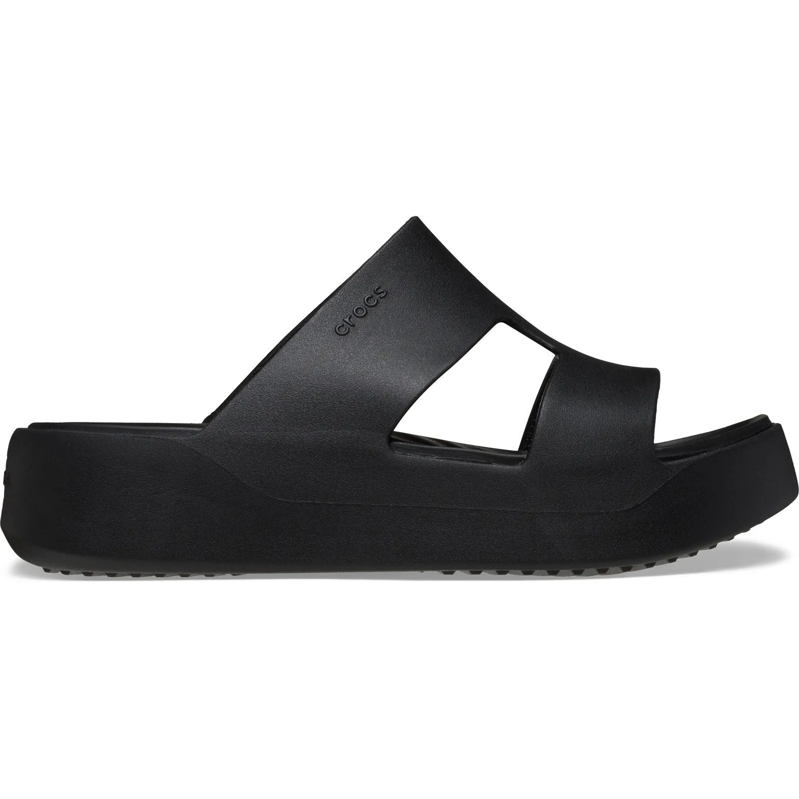 Crocs Getaway Platform H-Strap Mule Ladies Summer Black