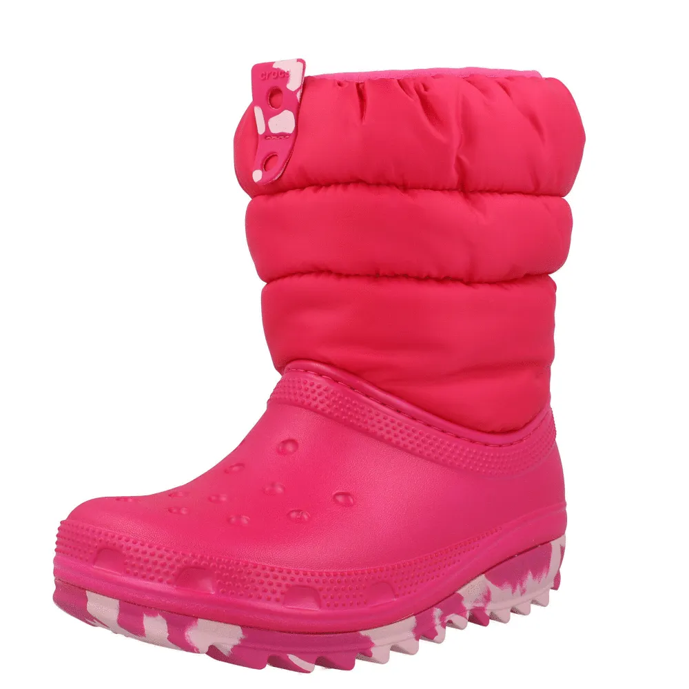 Crocs Kids Neo Puff Boot Candy Pink