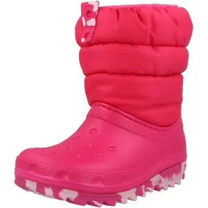 Crocs Kids Neo Puff Boot Candy Pink
