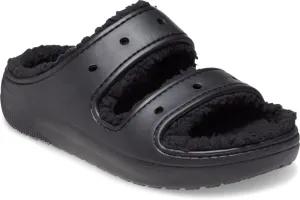 Crocs Unisex-Adult Classic Cozzzy Platform Sandals | Fuzzy Slippers Slide