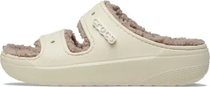 Crocs Unisex-Adult Classic Cozzzy Platform Sandals | Fuzzy Slippers Slide