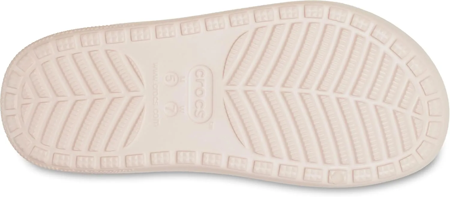 Crocs Unisex-Adult Classic Cozzzy Towel Sandals | Fuzzy Slippers Slide