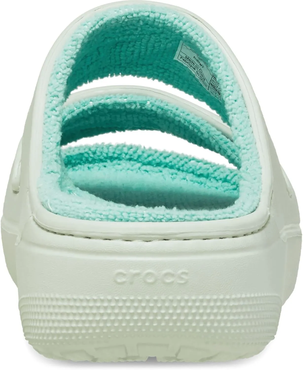 Crocs Unisex-Adult Classic Cozzzy Towel Sandals | Fuzzy Slippers Slide