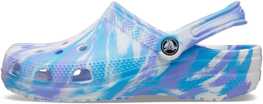 Crocs Unisex Classic Marbled Tie-Dye Clog