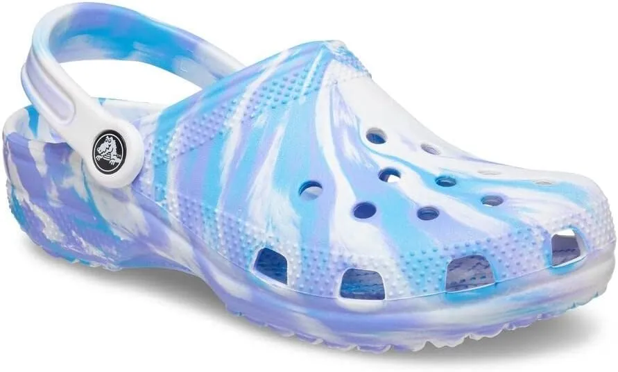 Crocs Unisex Classic Marbled Tie-Dye Clog