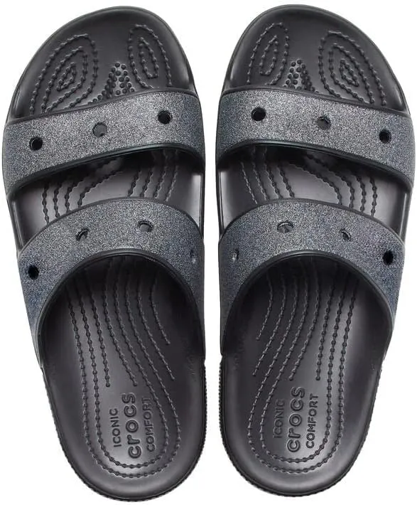 Crocs Unisex Classic Tie Dye Two-Strap Sandals Slide