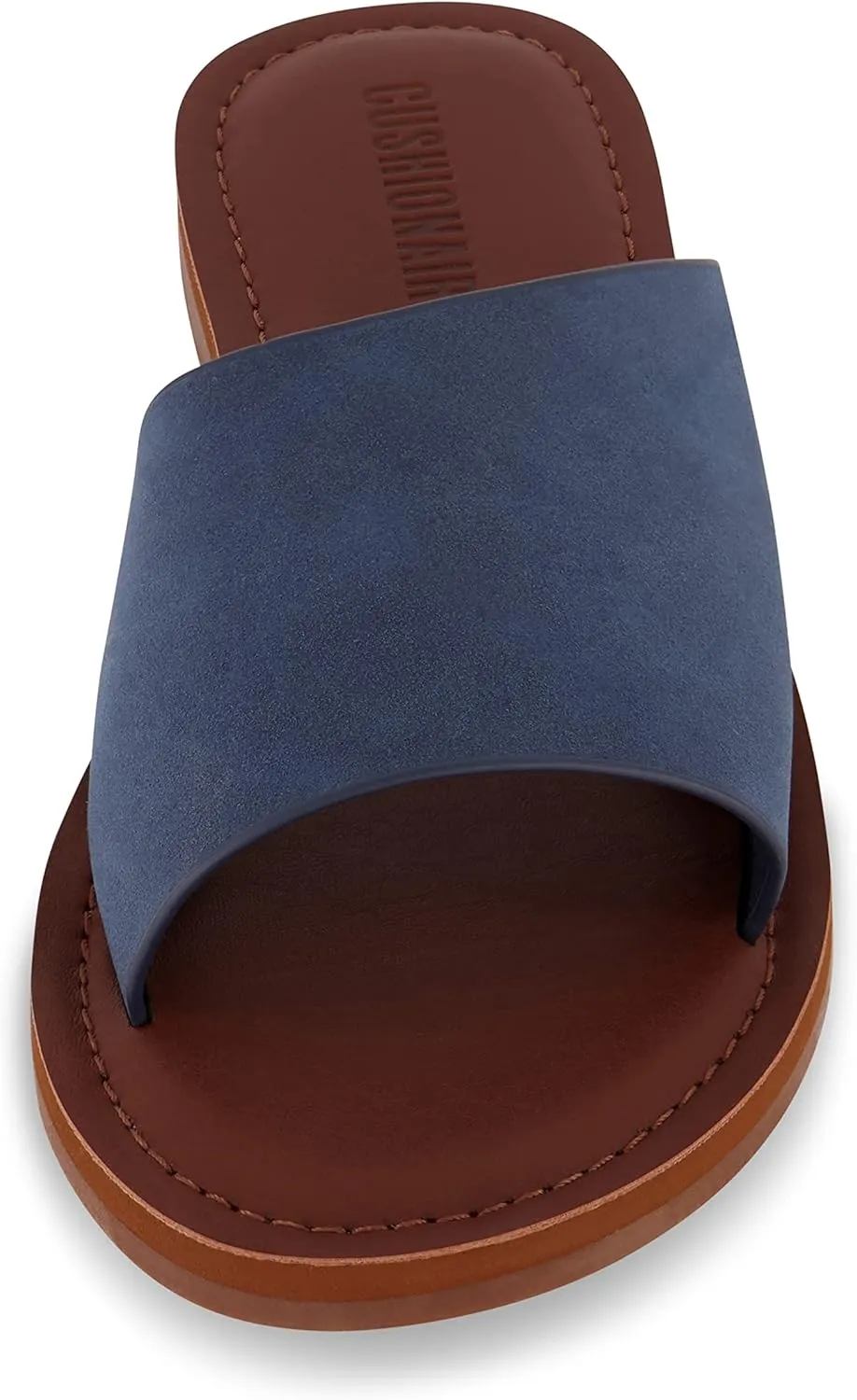 CUSHIONAIRE Women's Carly slide Sandal with Memory Foam