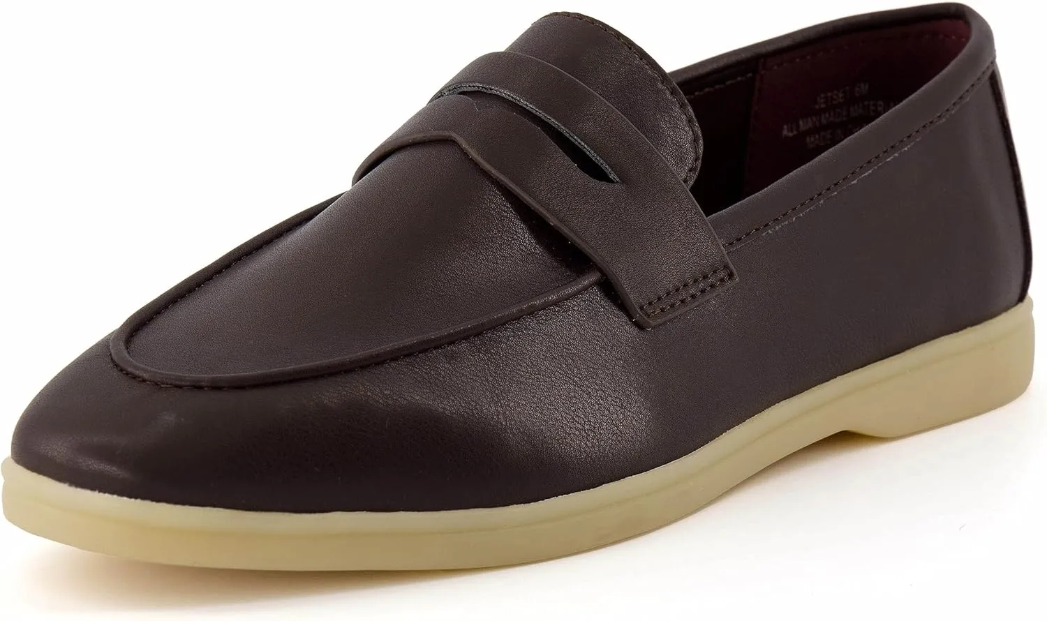CUSHIONAIRE Women's Jetset Slip on Loafer  Memory Foam, Wide Widths Available