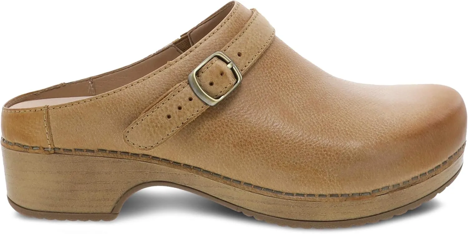 Dansko Berry Slip-On Mule Clogs for Women - Memory Foam and Arch Support for All -Day Comfort and Support - Lightweight EVA Outsole for Long-Lasting Wear