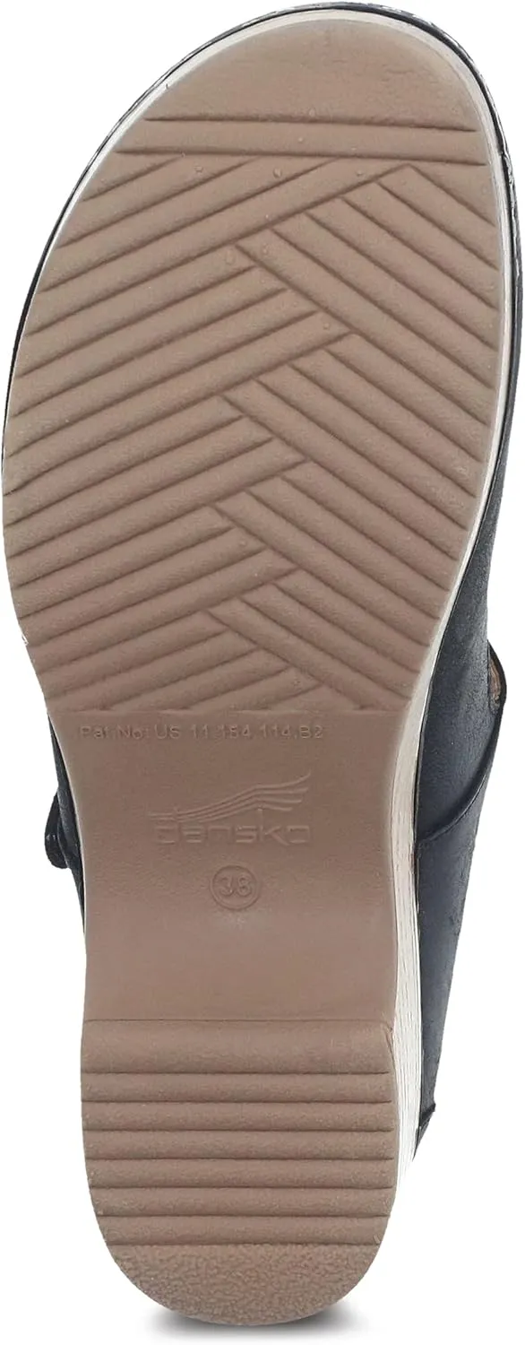 Dansko Bria Slip-On Mary Jane Mule Clogs for Women – Memory Foam and Arch Support for All -Day Comfort and Support – Lightweight EVA Outsole for Long-Lasting Wear