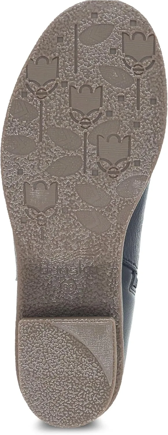 Dansko Daisie Chelsea Boot for Women - Waterproof Leather and Construction with Rubber Outsole and Leather Stacked Heel for Long-Lasting Style in Any Weather