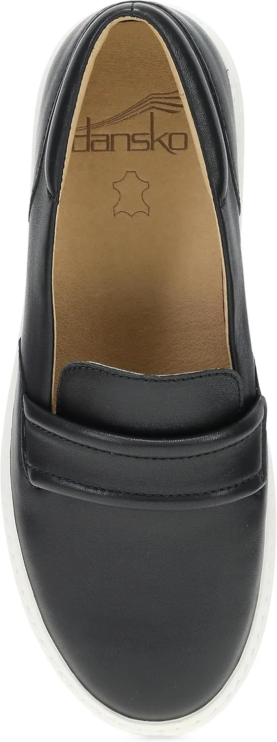 Dansko Josephine Leather Loafer Sneaker for Women - Light-Weight Everyday Active Shoe with Slip-Resistant Rubber Outsole